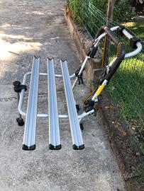 Portabici posteriore per auto