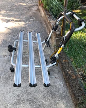 Portabici posteriore per auto