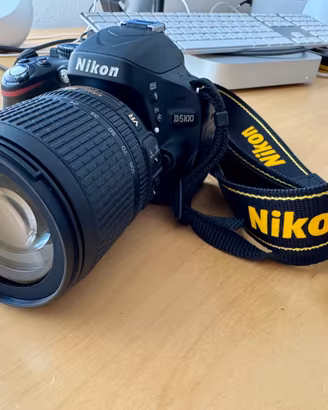 nikon d5100 18-105mm VR COME NUOVA 2348 scatti