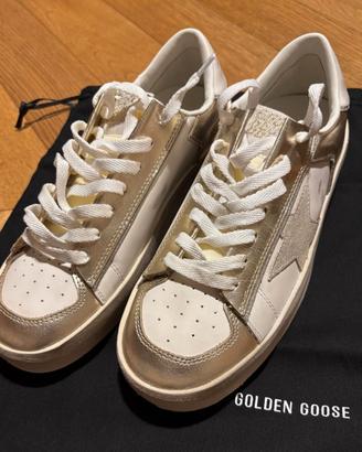 Scarpe in pelle Golden Goose Stardan