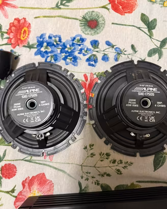 Impianto stereo completo alpine