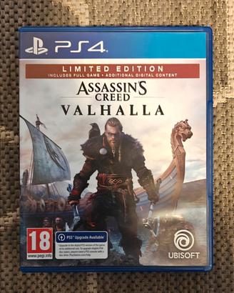 Assassin's Creed valhalla limited edition ps4
