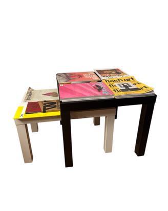 Set due tavolini IKEA LACK - ritiro a mano