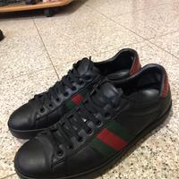 Scarpe Gucci Ace n.44,5 uomo