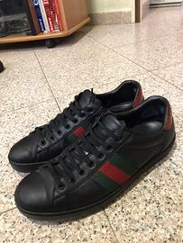 Scarpe Gucci Ace n.44,5 uomo