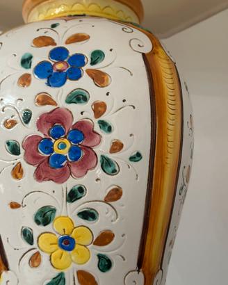 Lampada in ceramica artigianale