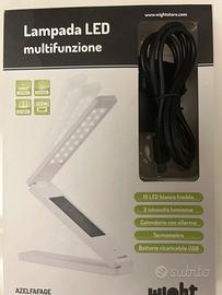 Lampada pieghevole a led
