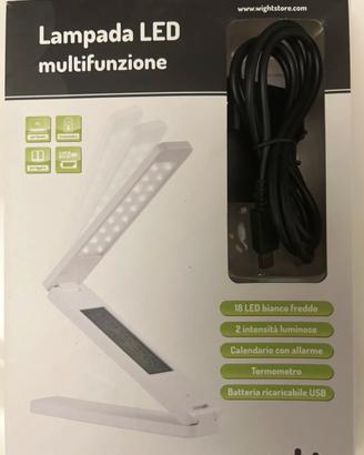 Lampada pieghevole a led