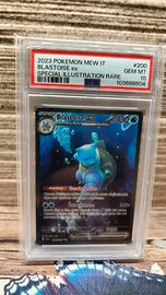 BLASTOISE ex #200 2023 PSA 10 ita