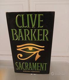 CLIVE BARKER - SACRAMENT 1° Edizione Sonzogno 1998