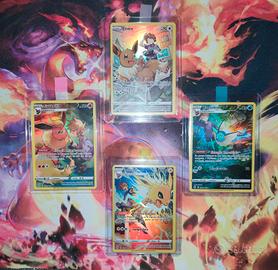 Lotto Carte Pokemon Flareon Jolteon Vaporeon Eevee