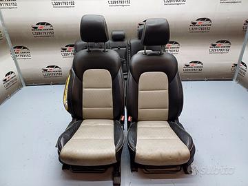 Set sedile in pelle nera kia sportage serie iv 201