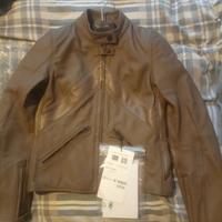 Giacca moto pelle Dainese Santa Monica donna M 42