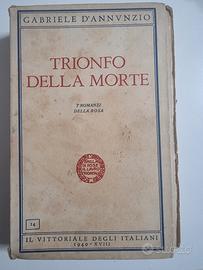 libro del 1942 Gabriele D'Annunzio 