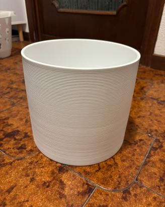 Coprivaso color panna 21,5 cm