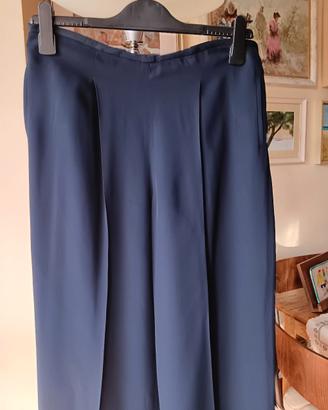 Pantaloni blu e nero 42 Jean Paul Gaultier