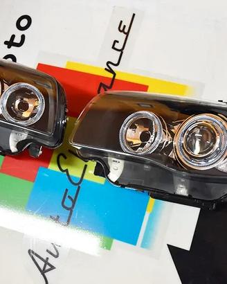BMW SERIE 1 E81 E82 E87 E88 04-11 FARI NERI LED
