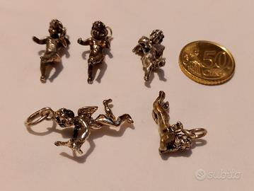 Pendenti angeli argento 