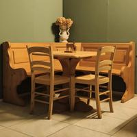 SET TAVOLO + GIROPANCA IN PINO