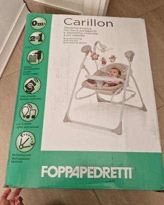 Sdraietta altalena Foppapedretti Carillon