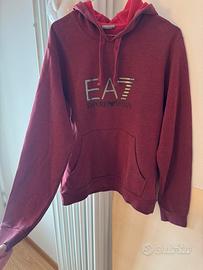 Felpa con cappuccio EA7 Emporio Armani  - Taglia L
