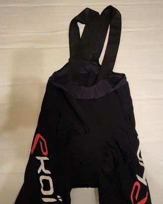 salopette pantaloncino ciclismo Ekoi tg L-xl