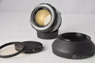 NIKON NIKKOR 50 MM F. 1,4 S CON UV E PARALUCE  TOP