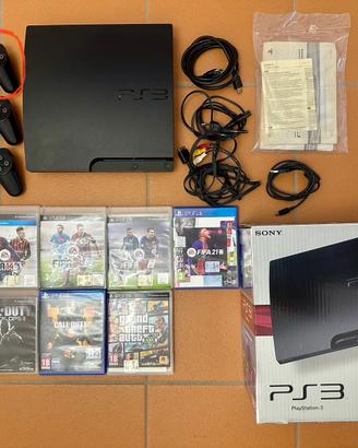 Ps3 slim + Joystick e giochi