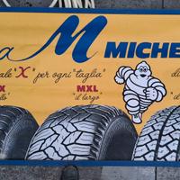 Cartellone pubblicitario Michelin anni '80