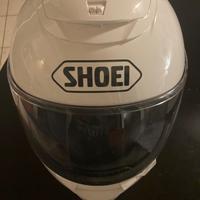 Casco moto SHOEI  da donna e guanti