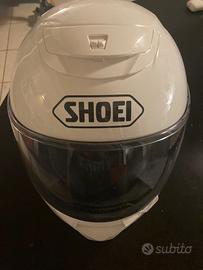 Casco moto SHOEI  da donna e guanti