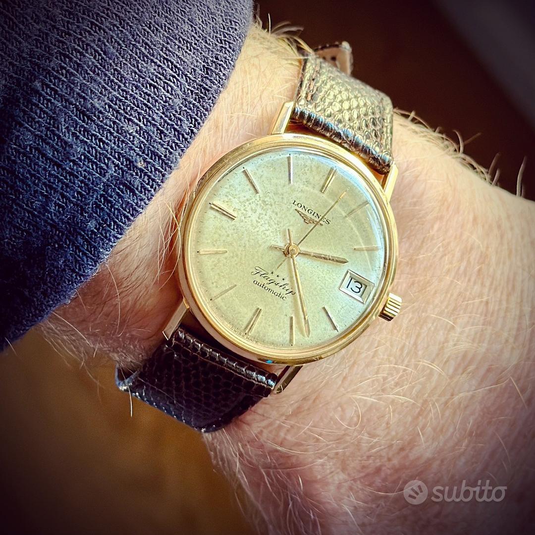 Longines flagship oro hot sale anni 70