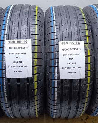 4 GOMME 195 55 16 GOODYEAR RIF4484