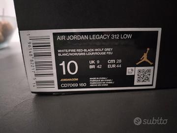 Nike Air Jordan Legacy 312 Low 44
