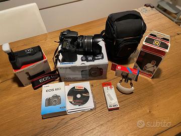 Canon EOS 60D Fotocamera + Accessori