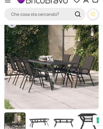 Tavolo da giardino
