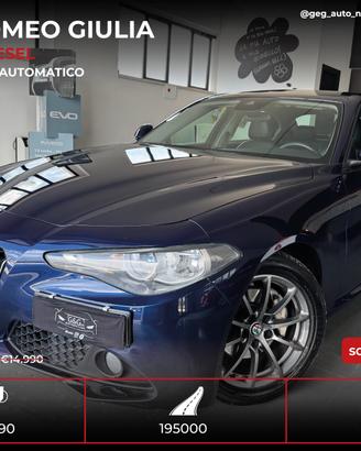 Alfa Romeo Giulia 2.2 Turbodiesel 180 CV - 2018