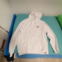 felpa bianca ellesse 