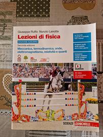 Libro di fisica Zanichelli "Lezioni di fisica"