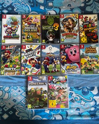 Giochi switch mario e altro