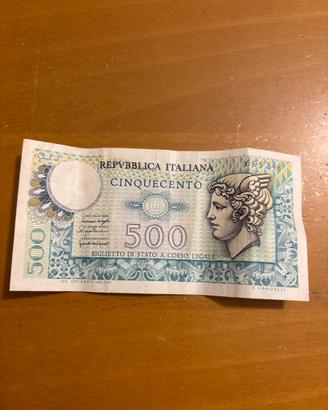 Banconota da 500lire