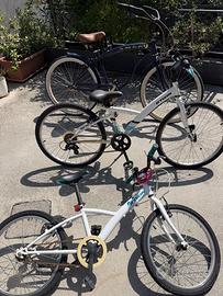 Bicicletta adulto e bambino