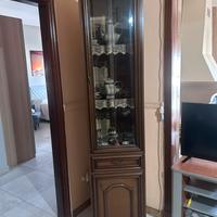 Vetrinetta in legno massello antiquariato