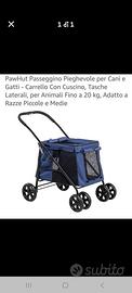 passeggino per cani 