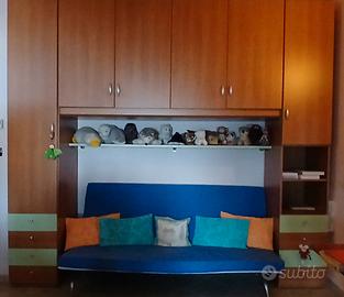 Cameretta con divano + scrivania 