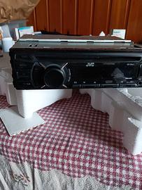 autoradio JVC frontalino estraibile con vivavoce 