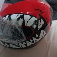 casco taglia M nuovo rosso 