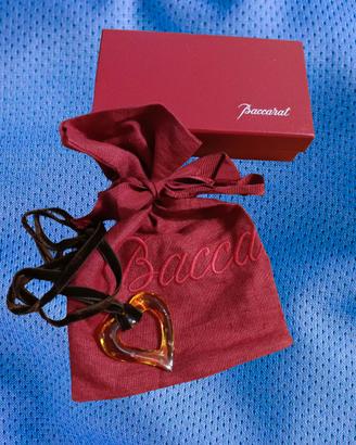 Ciondolo cuore in cristallo