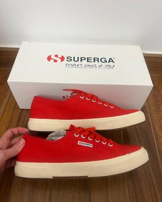 Superga rosse uomo taglia 44