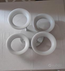 lampadario/plafoniera moderna a led  4 anelli 